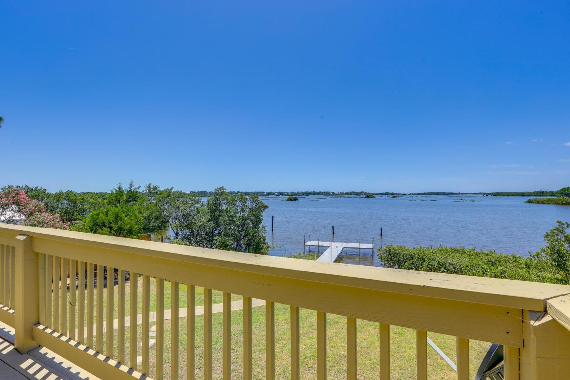Waterfront Cedar Key Duplex Home Grill And Dock! Экстерьер фото
