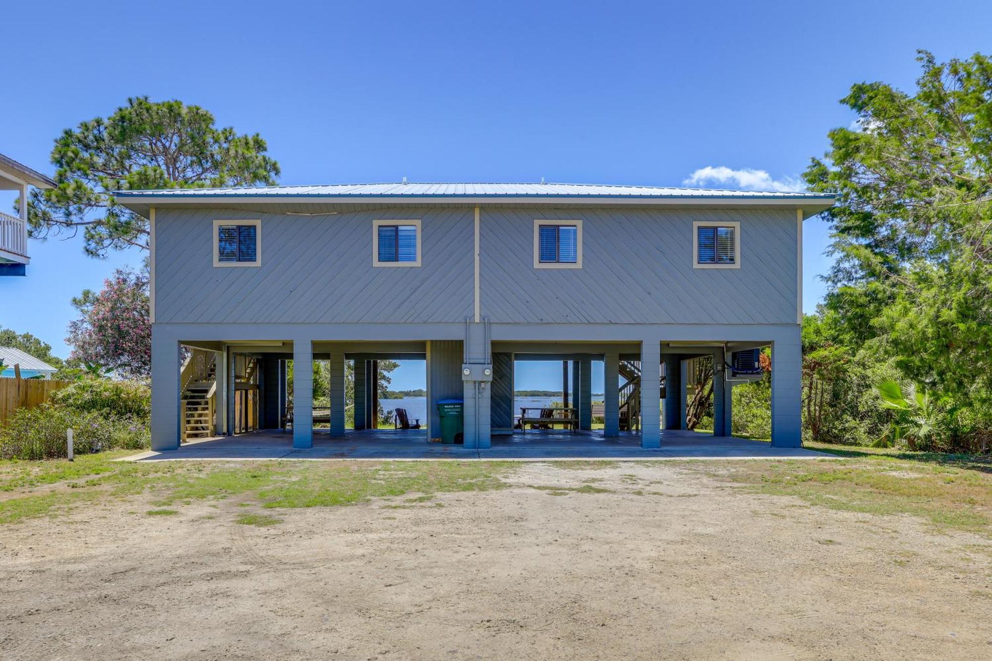 Waterfront Cedar Key Duplex Home Grill And Dock! Экстерьер фото