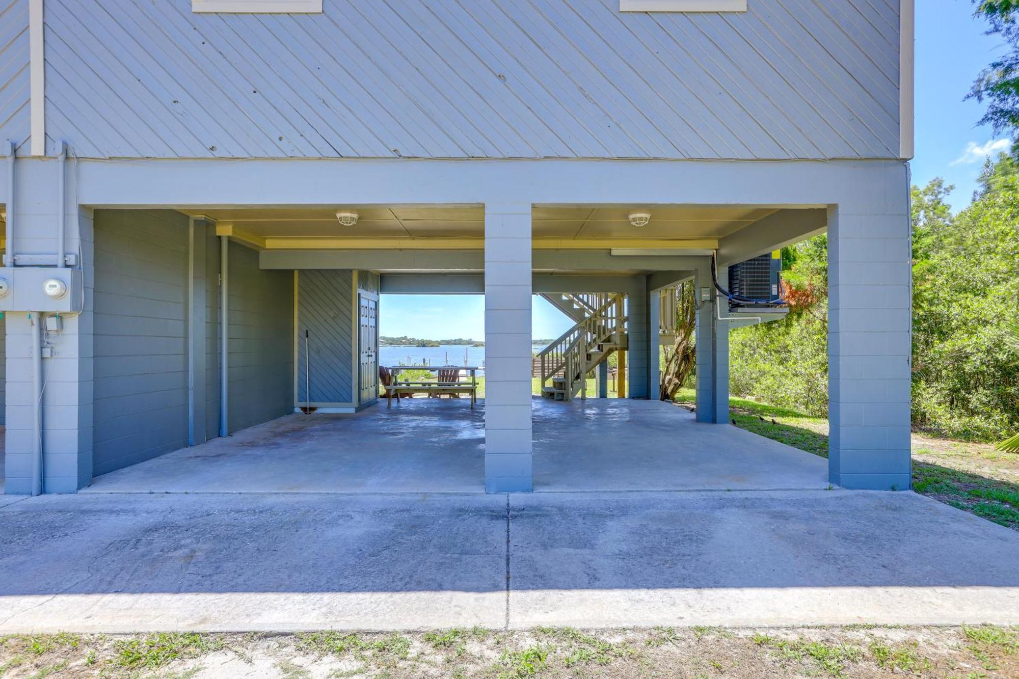 Waterfront Cedar Key Duplex Home Grill And Dock! Экстерьер фото